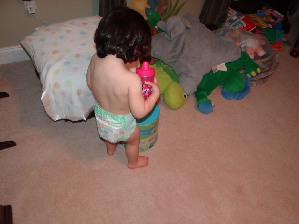 Turning Changing Time Around with Huggies Little Movers Slip-On