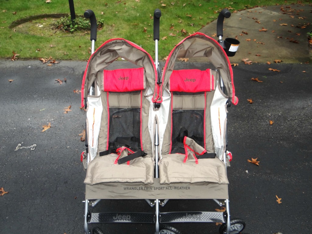 Jeep Wrangler Double Umbrella Stroller