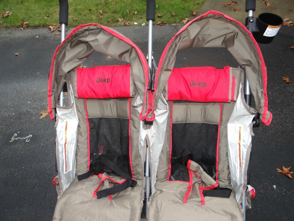 Jeep Wrangler Double Umbrella Stroller