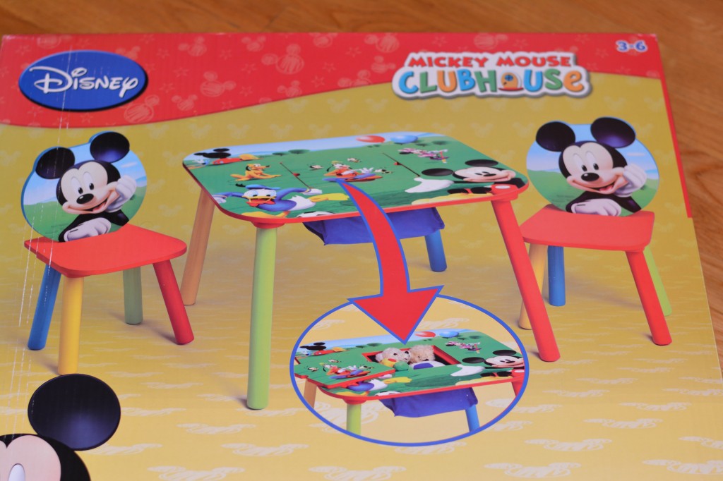 Delta Mickey Mouse Table and Chair Set