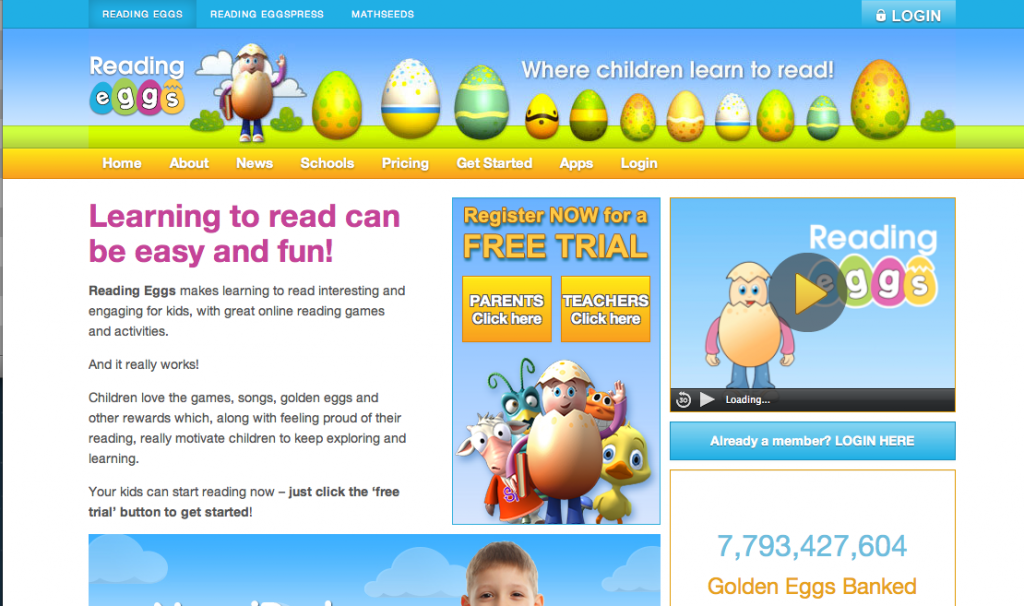 Reading Eggs