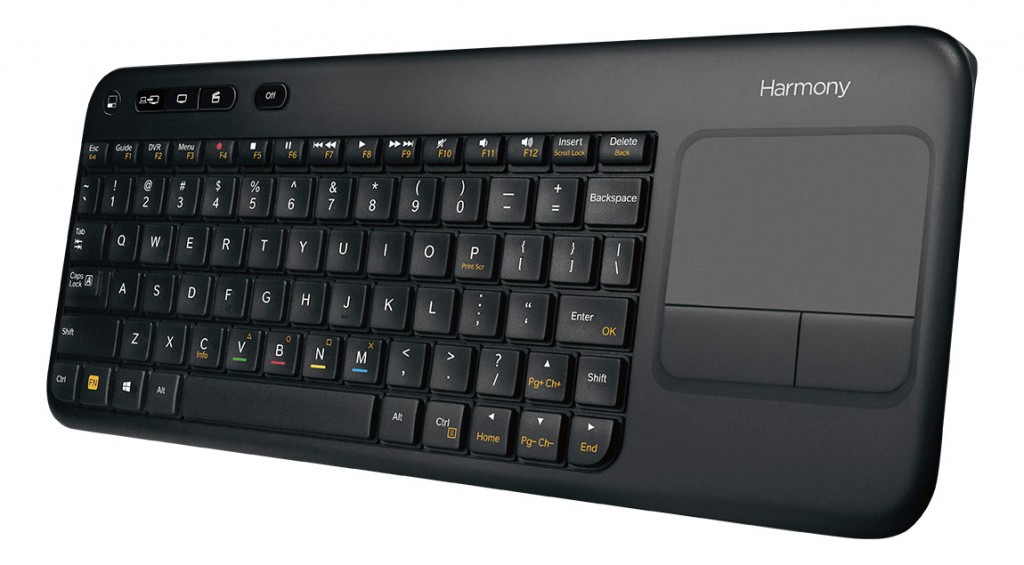 Logitech Keyboard front angle