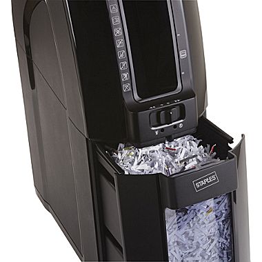 The Space Saving Shredder - Hammacher Schlemmer