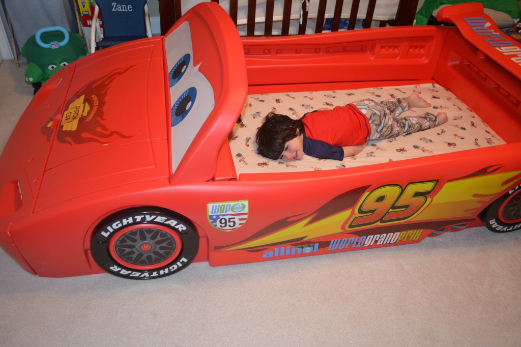 Cars toddler bed