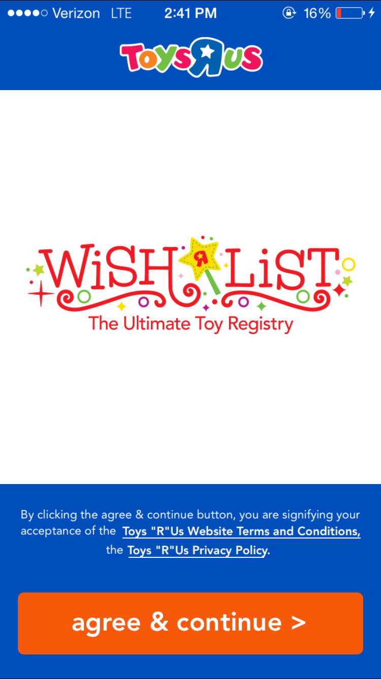 toys r us wish list