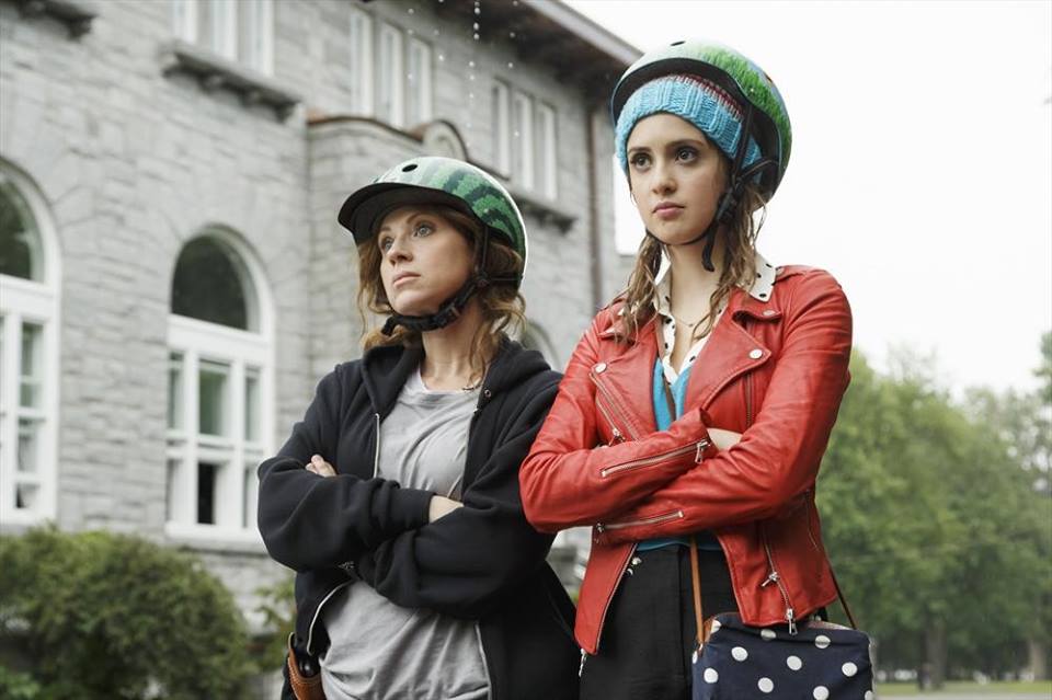BAD HAIR DAY - Disney Channel viewer favorites Laura Marano ("Austin & Ally") and Leigh-Allyn Baker ("Good Luck Charlie") star in "Bad Hair Day," a buddy comedy about a high school tech-whiz whose prom day abruptly shifts into a wild ride across town, thanks to a down-on-her-luck cop and a jewel thief. Leigh-Allyn Baker also executive-produces this Disney Channel Original Movie, premiering FRIDAY, FEBRUARY 13 (8:00 p.m., ET/PT). (Disney Channel/Jan Thijs) LEIGH-ALLYN BAKER, LAURA MARANO