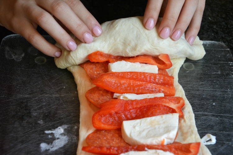 Pepperoni Cut Up Rolled Wraps