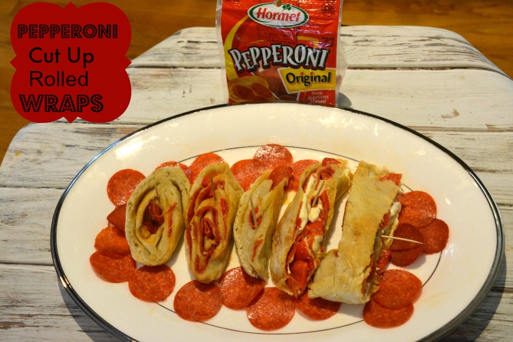 Pepperoni Cut Up Rolled Wraps