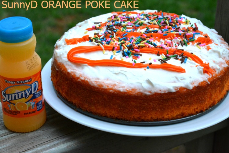 Orange Poke Cake