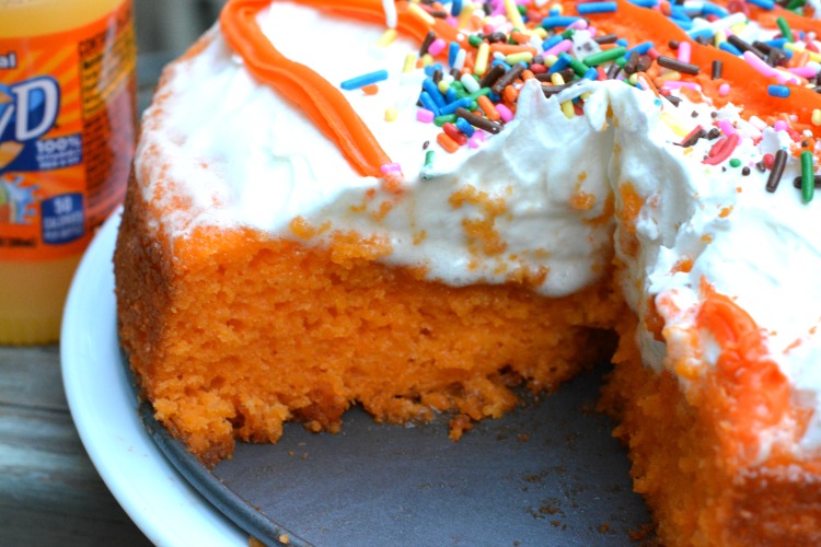 Orange Poke Cake