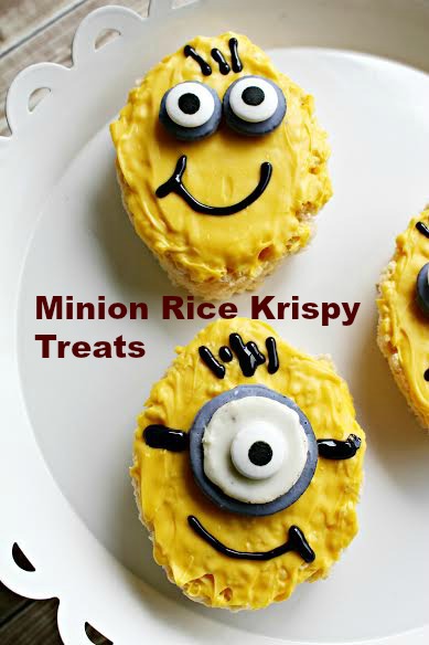 Minion Rice Krispy Treats Recipe