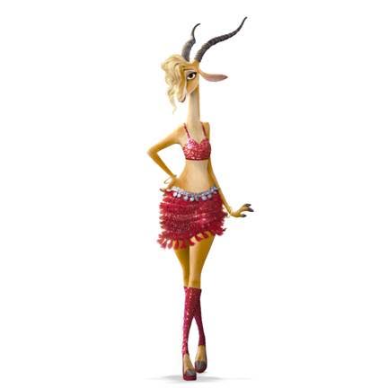 HAVE YOU HERD? -- Zootopia's biggest pop star Gazelle will be voiced by Grammy®-winning international superstar Shakira in Walt Disney Animation Studios' "Zootopia." Shakira performs an all-new original song, "Try Everything," for the film. Directed by Byron Howard (“Tangled”) and Rich Moore (“Wreck-It Ralph”), and produced by Clark Spencer (“Wreck-It Ralph”), "Zootopia" opens nationwide March 4, 2016.