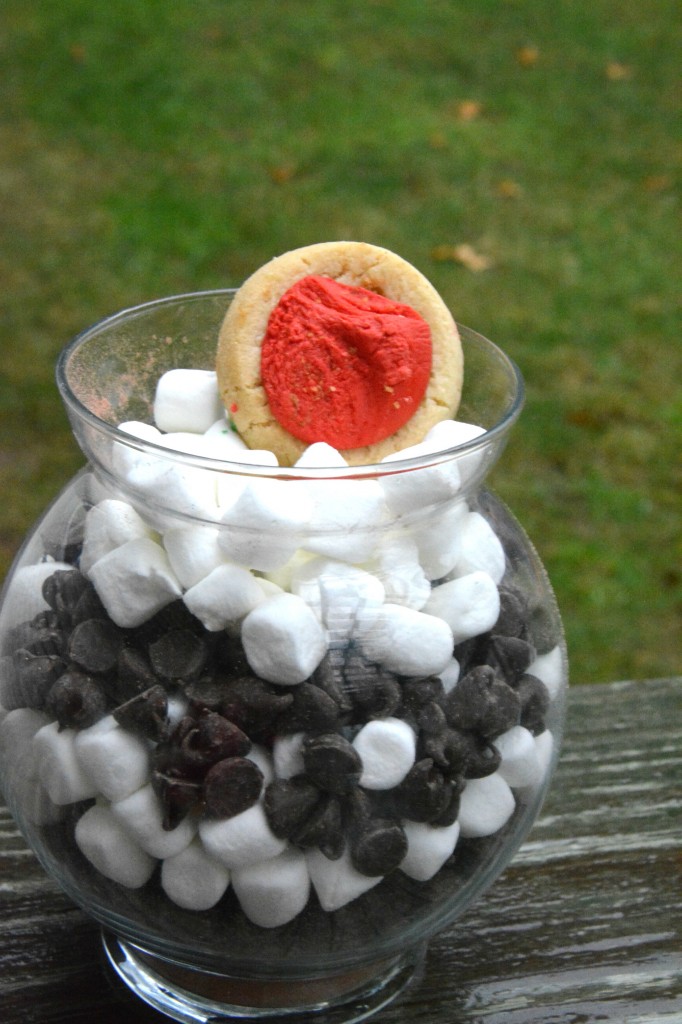 hot chocolate in a jar