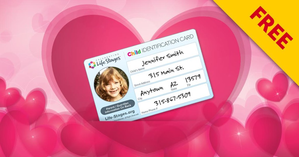 free child safety ID card