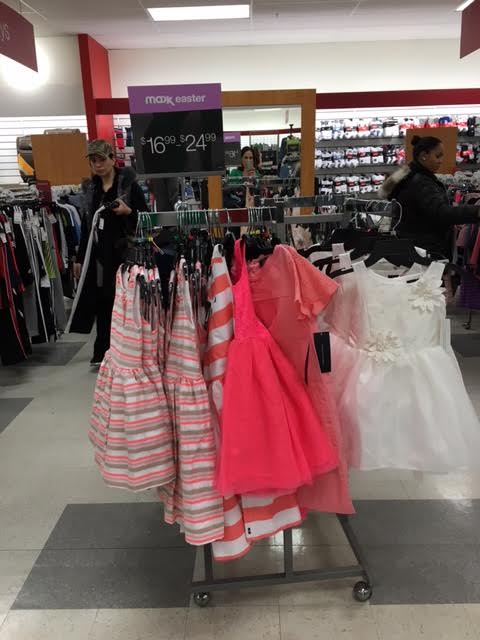 marshalls dresses in store