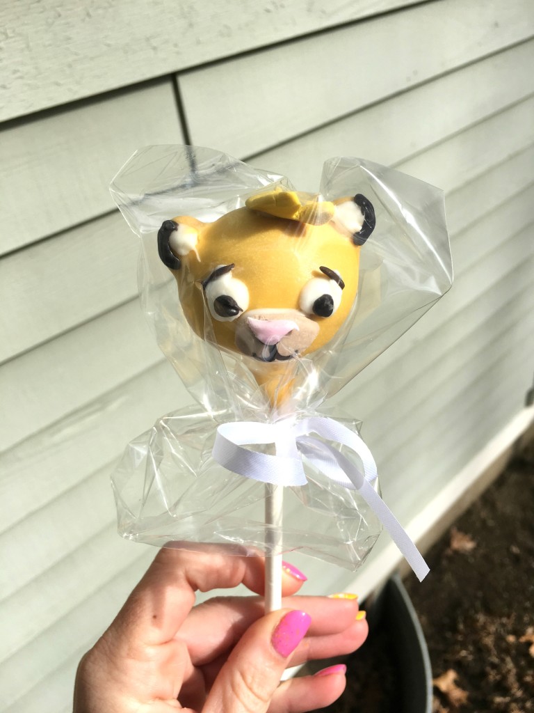 Lion King Cake Pops