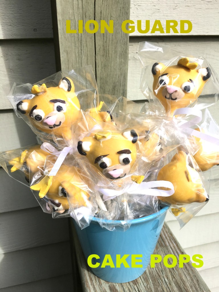 Lion King Cake Pop