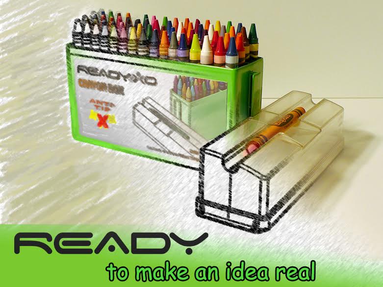 Ready XO Crayon Box - Fun that Stands up to the Kids! - The Mommyhood  Chronicles