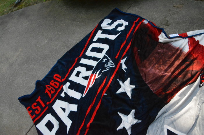 NFL throw blanket