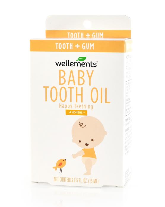 Wellements shop teething oil