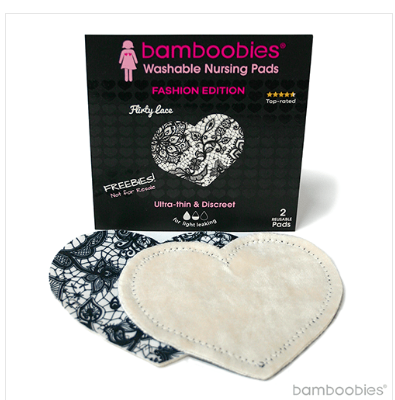 Bamboobies Flirty Lace Nursing Pads