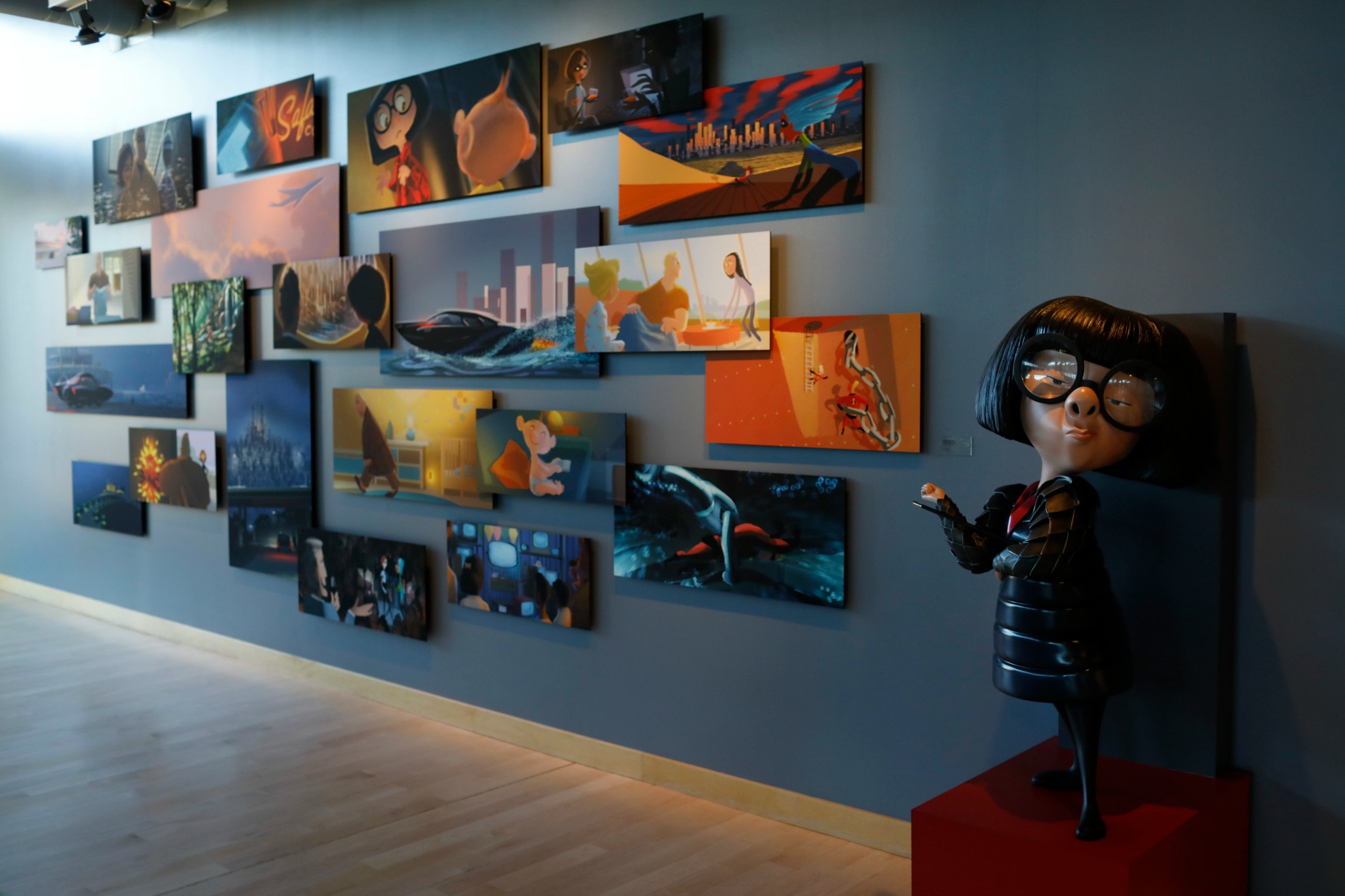 INCREDIBLES 2 is coming out end of June. I visited Pixar Studios in anticipation of this movie.