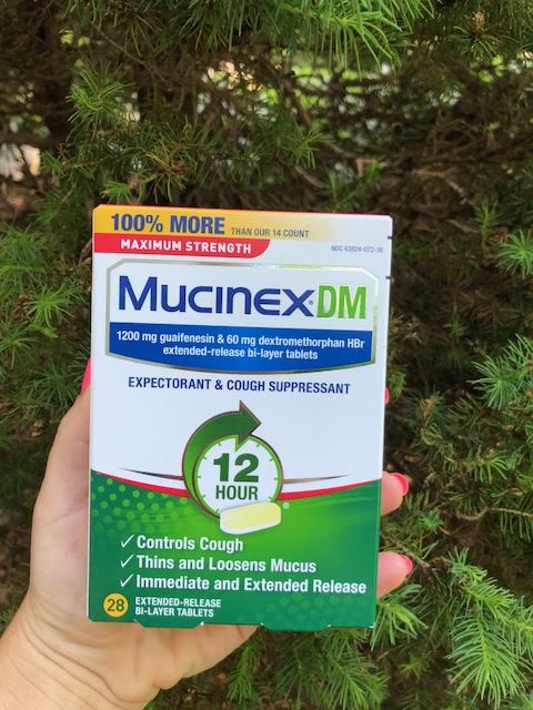 Mucinex is great for the common cold and congestion.