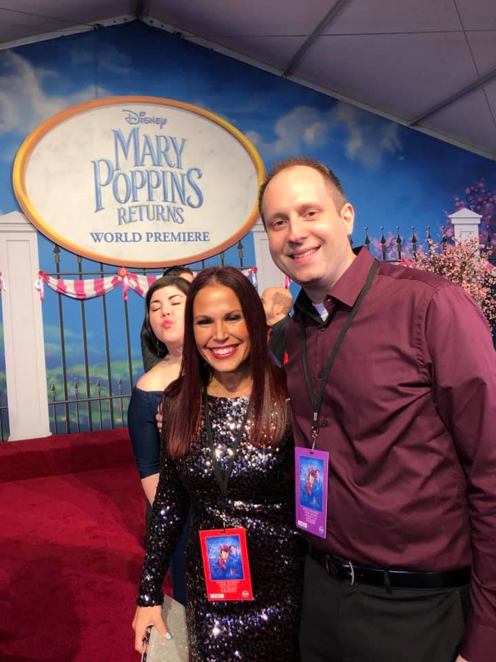 Mary Poppins Returns red carpet