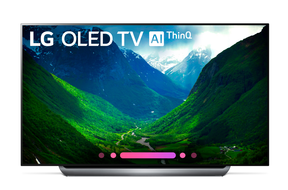 77-inch LG OLED television 