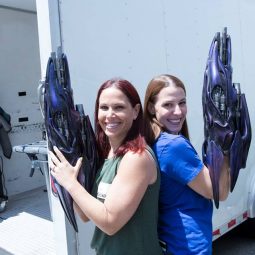 A Visit To The Captain Marvel Set