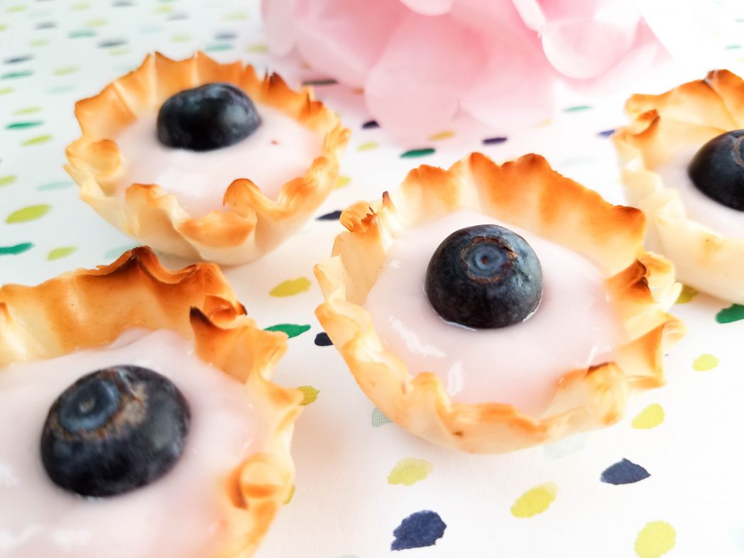 Fresh Blueberry Recipes with these Signature Blueberry Yogurt Tarts!