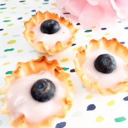 Fresh Blueberry Recipes with these Signature Blueberry Yogurt Tarts!