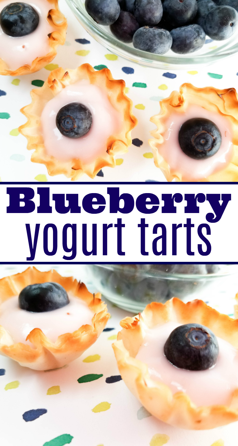 Fresh Blueberry Recipes with these Signature Blueberry Yogurt Tarts!
