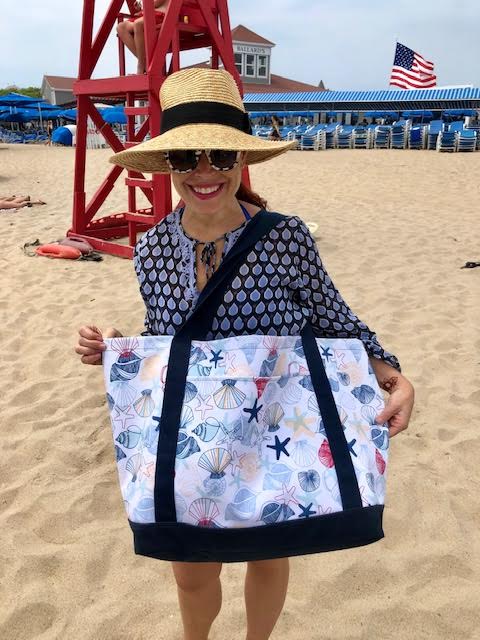 beach bag tote