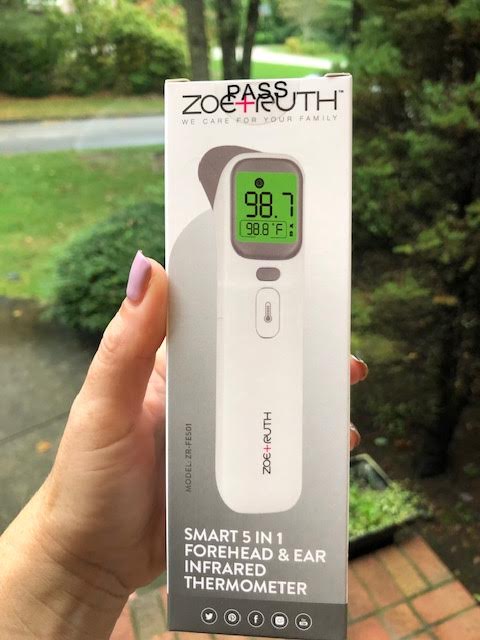 Zoe+Ruth 5 in 1 Ear Infrared and Forehead Thermometer