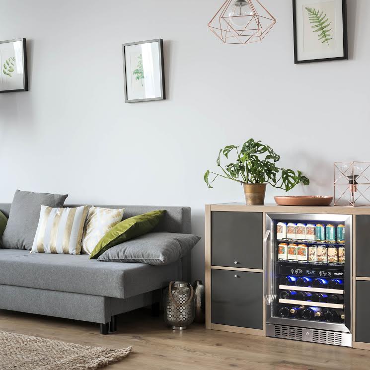  The NewAir 24" Dual Zone Wine & Beverage Fridge