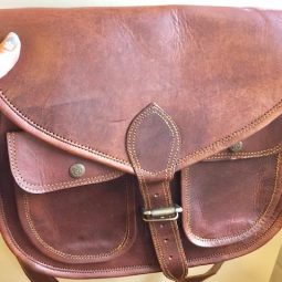 High On Leather Bags Review + Giveaway! Genuine Leather Bag for the holidays!
