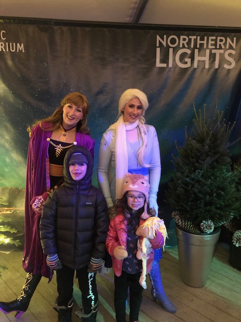 Mystic Aquarium's Northern Lights offers the perfect winter break holiday experience!