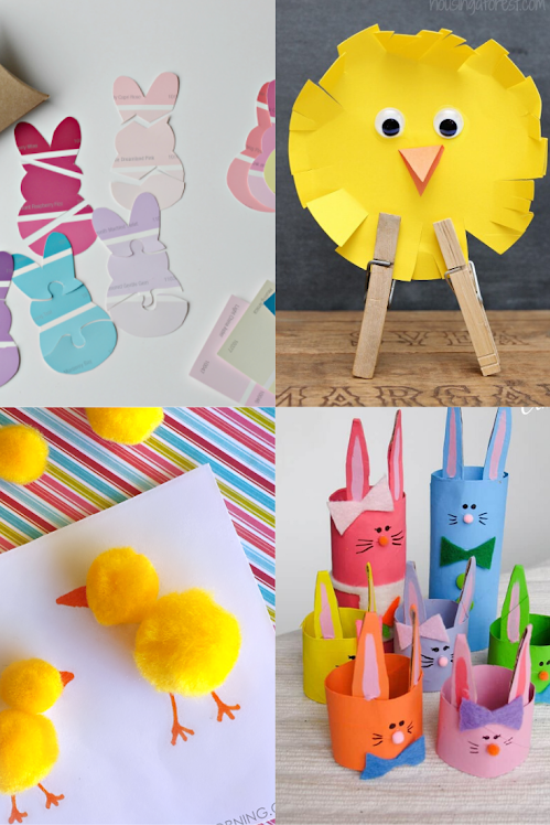 Adorable Easter Crafts! 15 Easter Arts and Crafts Ideas!