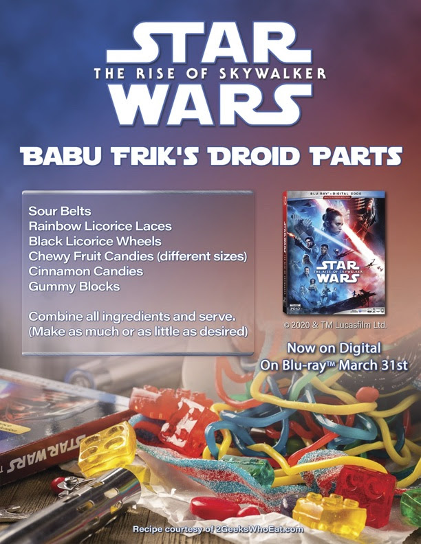 STAR WARS RECIPE: