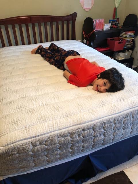 GelFoamBed- Zane is OBSESSED with his new mattress and a $300 off code!