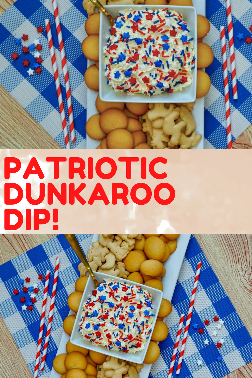 Patriotic Dunkaroo Dip Recipe!