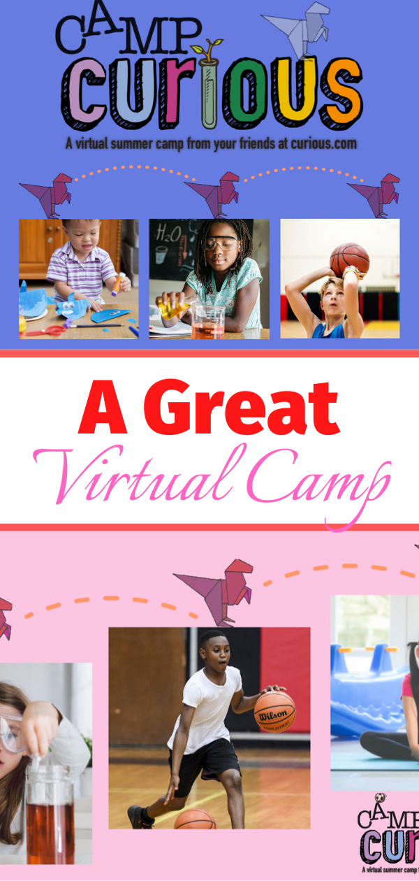 Camp Curious- A Virtual Camp that has Everything and more!  Sign up today!