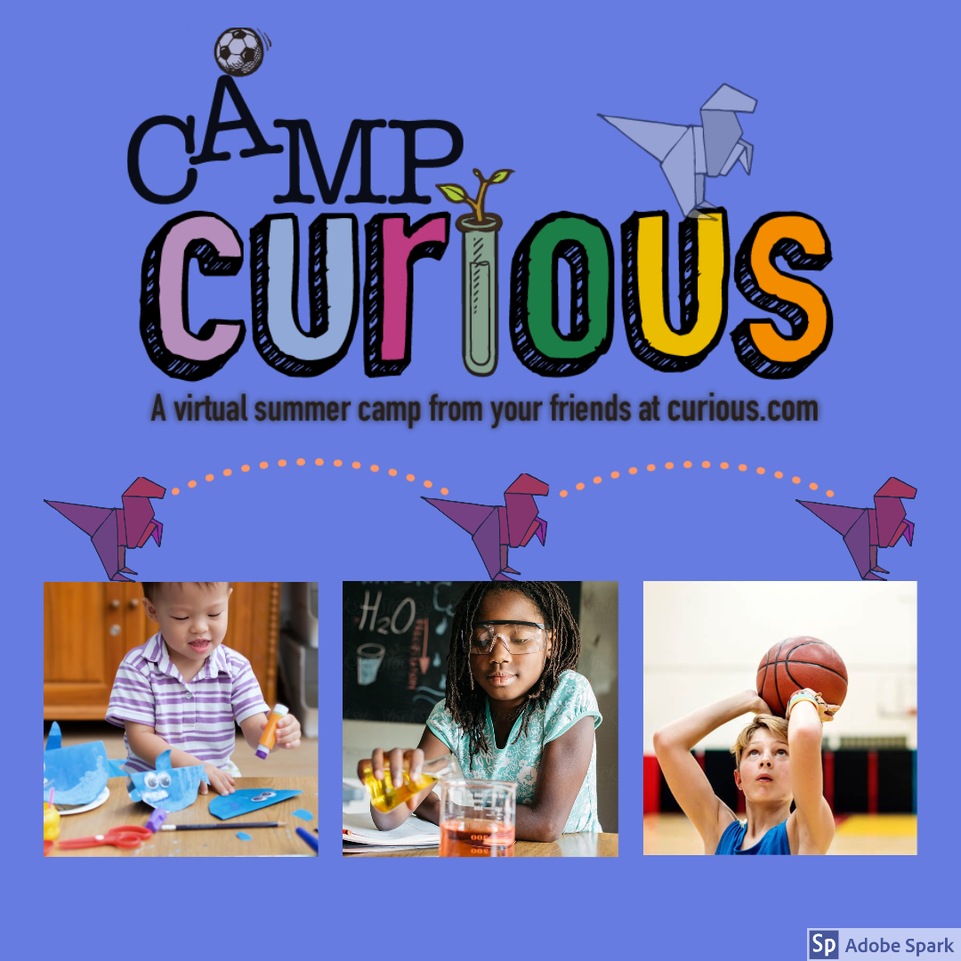 Camp Curious- A Virtual Camp that has Everything and more!  Sign up today!