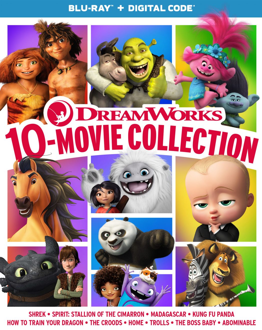 DreamWorks 10- Movie Collection 