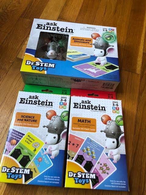 ask EINSTEIN Electronic Flash Cards for Kids!