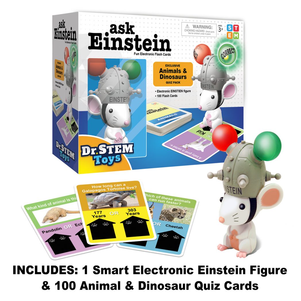 ask EINSTEIN Electronic Flash Cards for Kids! 