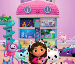 gabby's dollhouse gabbys dollhouse deluxe gift set with 7 toy figures