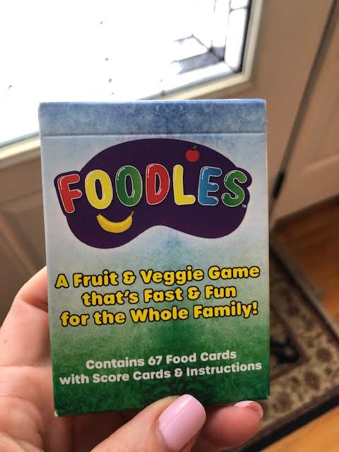 Foodles Card Game for Kids of all Ages!