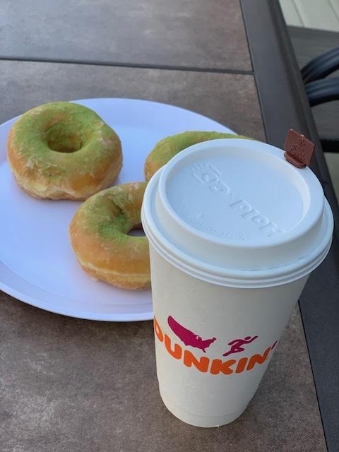 It is Matcha Time at Dunkin'! 